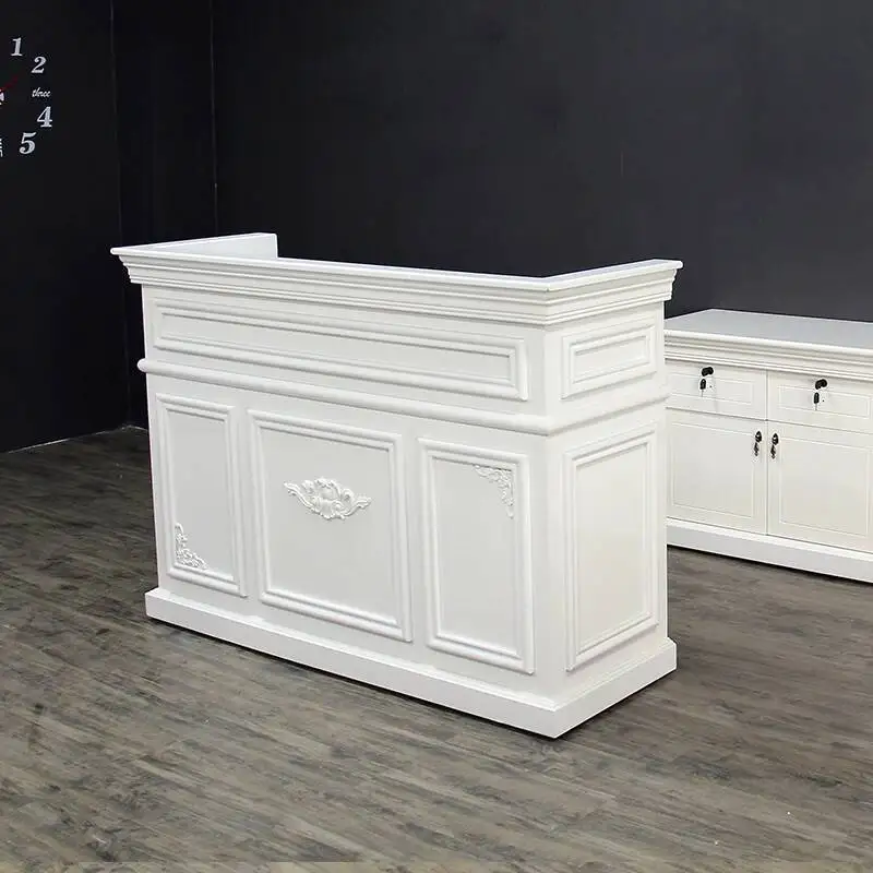 

Hotels Beauty Reception Desks Counter Aesthetics Business Salon Reception Desks Design Indoor Empfangstheke Office Furniture
