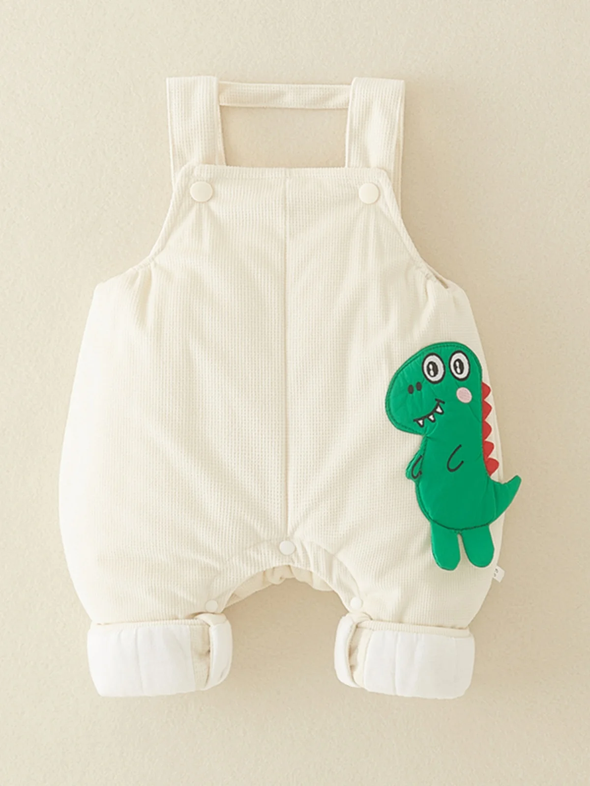 

Adorable Baby Outfit Thin Cotton Rer Suit with Overalls for Autumn Winter Cute Cartoon Design Baby Clothes for Outdoor Warmth