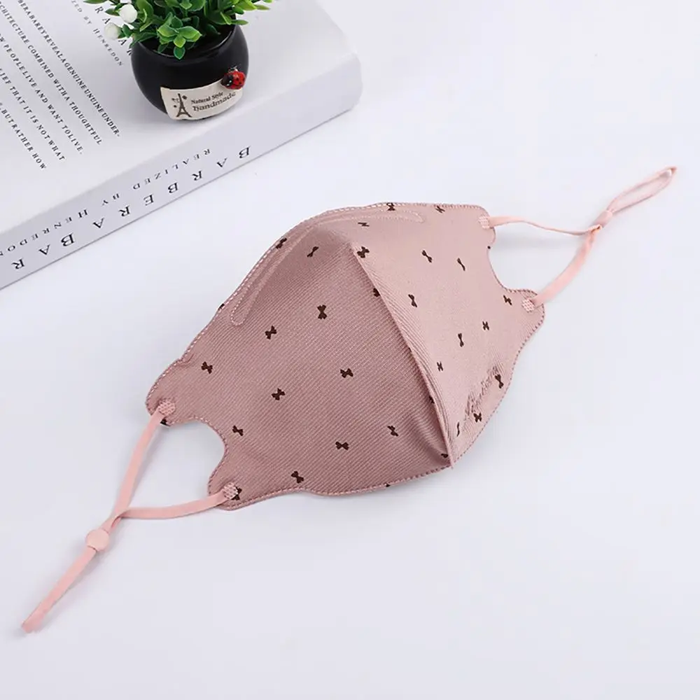 Cute Thickened Women Adult Anti-fog Mouth Muffle Bow Face Mask Mouth Mask Cloth Mask Face Cover