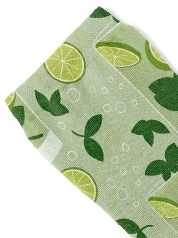 Mojito Socks professional running Antiskid soccer anti-slip FASHION Socks For Girls Men's