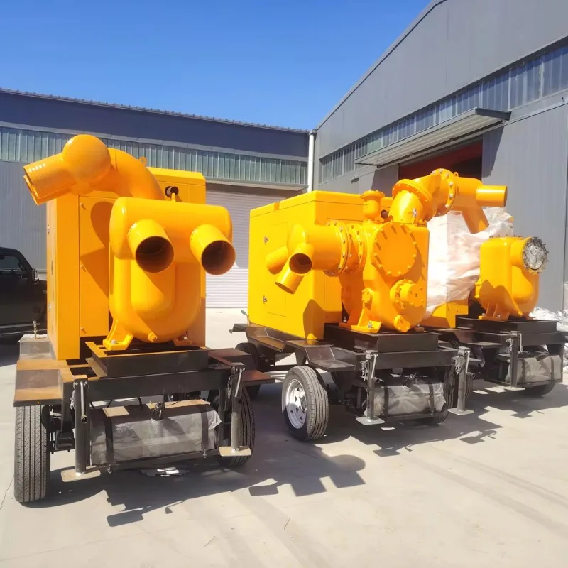 

Fully Automatic Self-priming Sewage Pump with Large Flow Rate for Pond Drainage and Urban Flood Control
