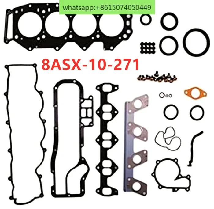 WL WLT Engine Overhaul Gasket Kit for B2500 WL Ranger 2.5D 2.5D 2.5L 12V L4 8ASX-10-271 2001-2014