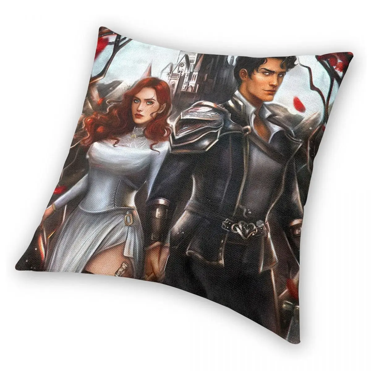 From Blood And Ash Poppy And Hawke Pillowcase Polyester Linen Velvet Printed Zip Decor Pillow Case Sofa Cushion Cover 45x45