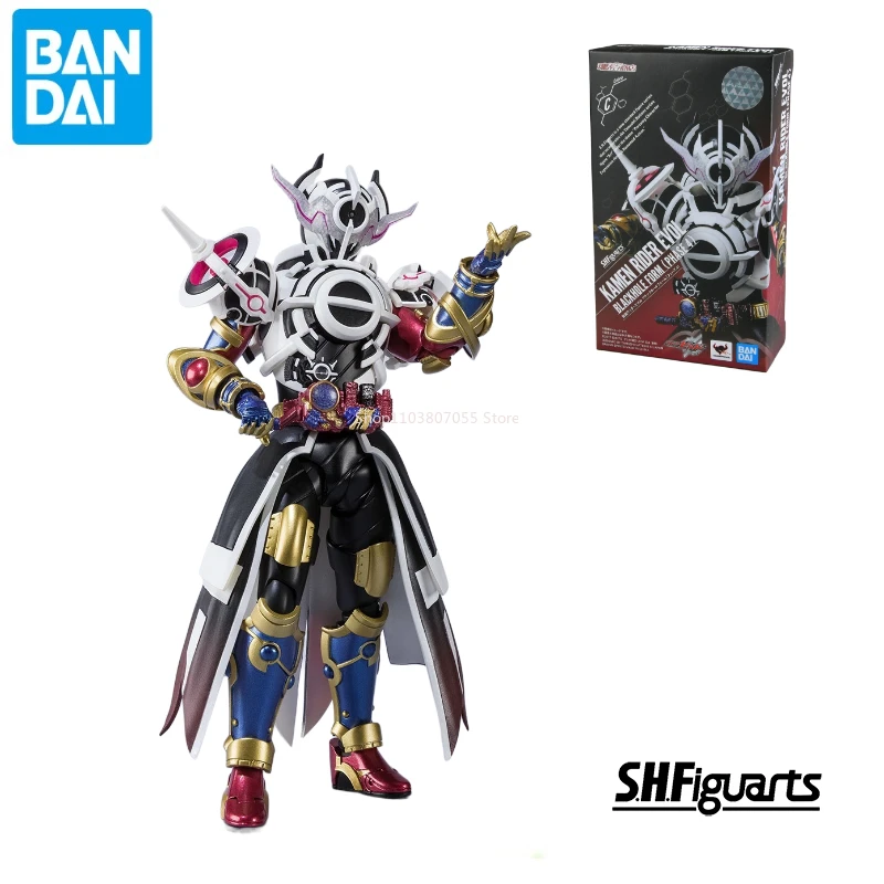 In Stock Original Bandai S.H.Figuarts SHF Tokusatsu Kamen Rider Evol Black Hole Form Action Figure Toys Collection Model Gift