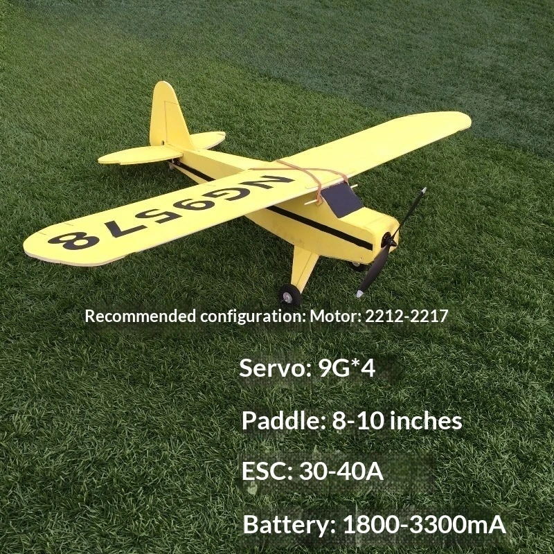 

J3 Модель самолета с дистанционным управлением Волшебная плата KT Фиксированные крылья Дальний радиус действия Легко управляемые летающие игрушки для взрослых и детей на открытом воздухе