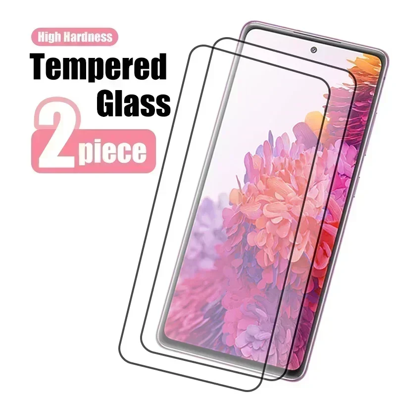 

2PCS Tempered Glass For Samsung Galaxy S21 S20 FE A14 A52S A12 A53 A73 A32 A71 A13 A22 A33 A04S M31 M21 A40 5G Screen Protector