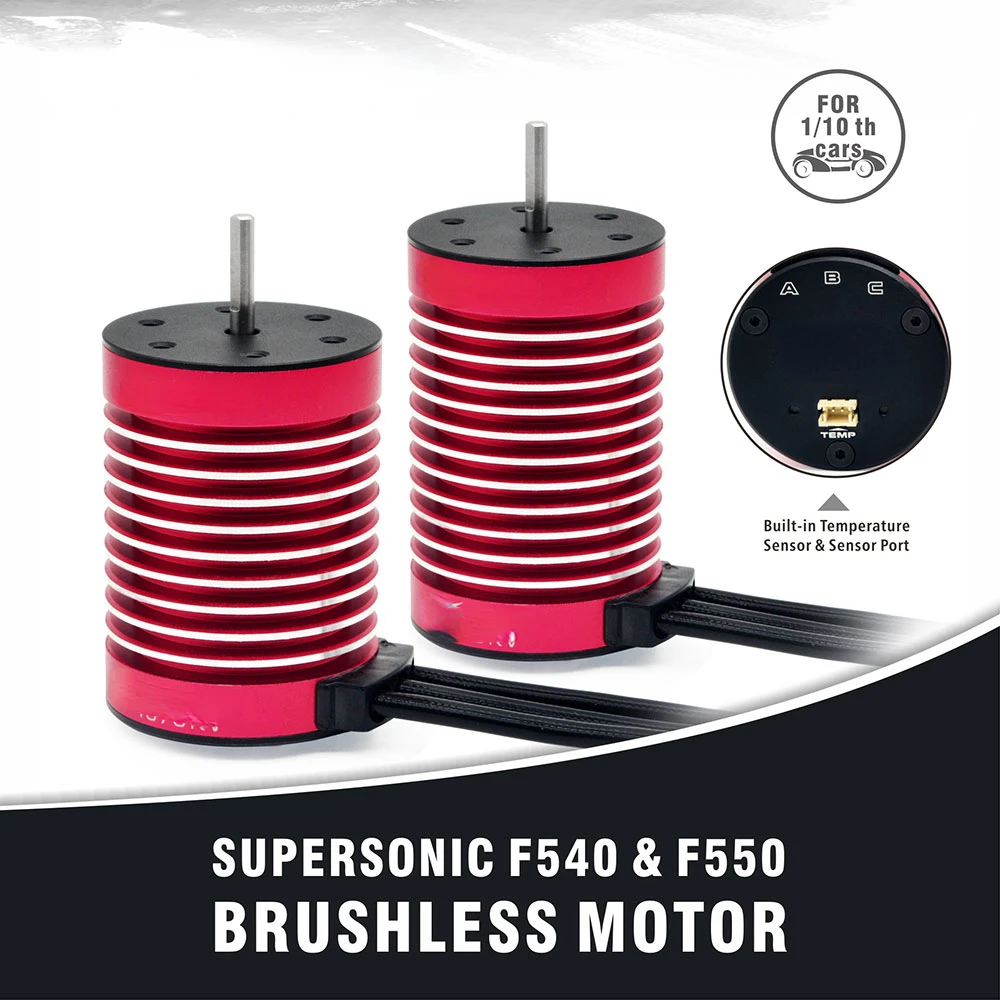 F540 F550 Brushless Motor 1/10 Model Vehicle Electrical Motor Electrical Adjustment Built-in Temperature Sensing