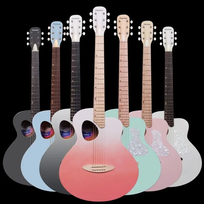 Veneer Folk Guitar 38 Inch Advanced Male and Female Acoustic Guitar Professional Grade
