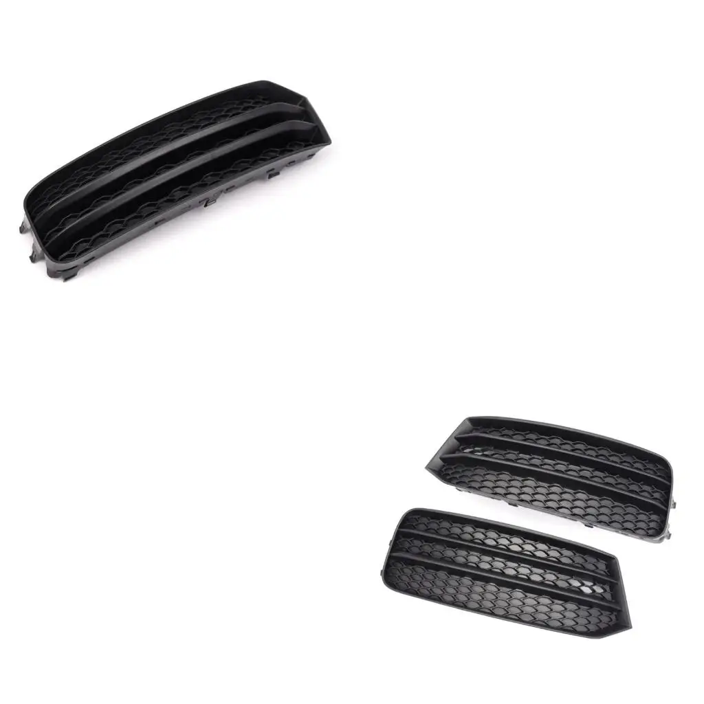 (8X) 2014-2018 Front Bumpers Fog Light Cover Grilles Foglights Frame