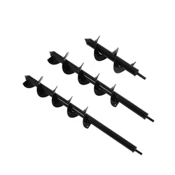 1pcs Hexagonal Handle Ground Auger Bit Garden Greenhouse Planting Digging Holes Loosening Soil Electric Drill Tool Accessories