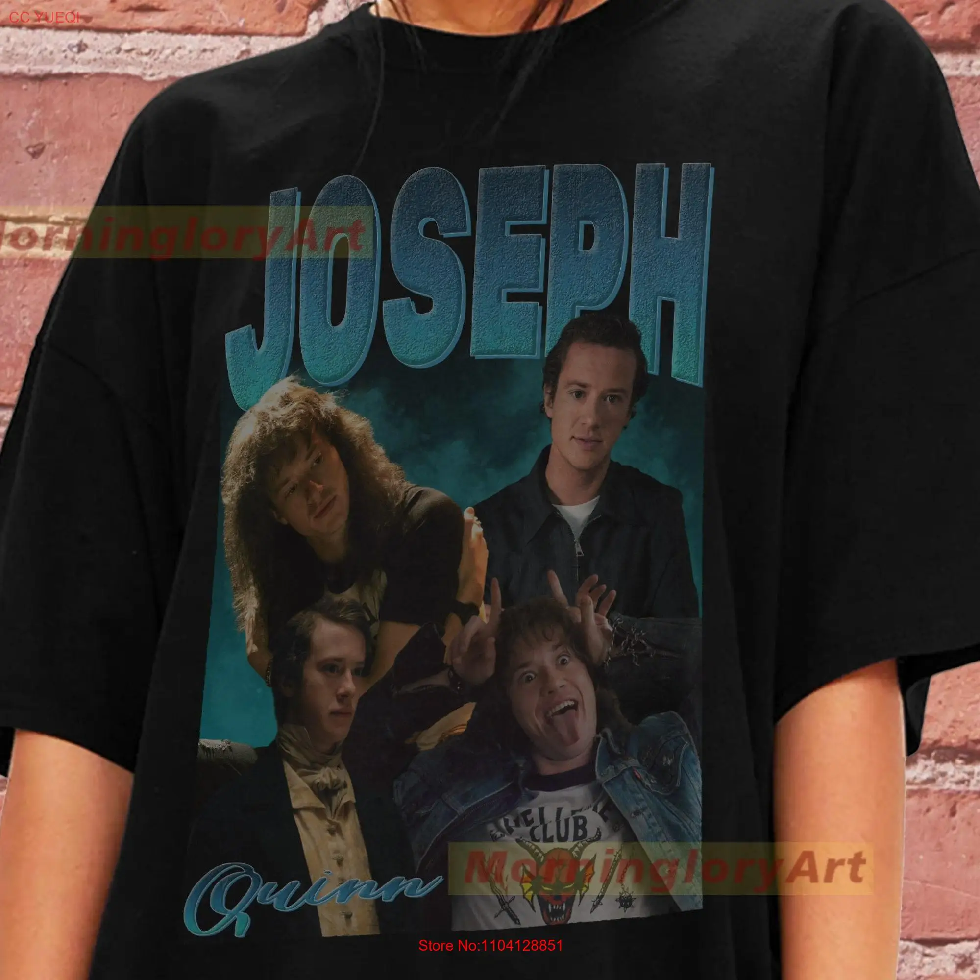 Joseph Quinn T shirT SweaT Sweater Cotton Clothing long or short sleeves