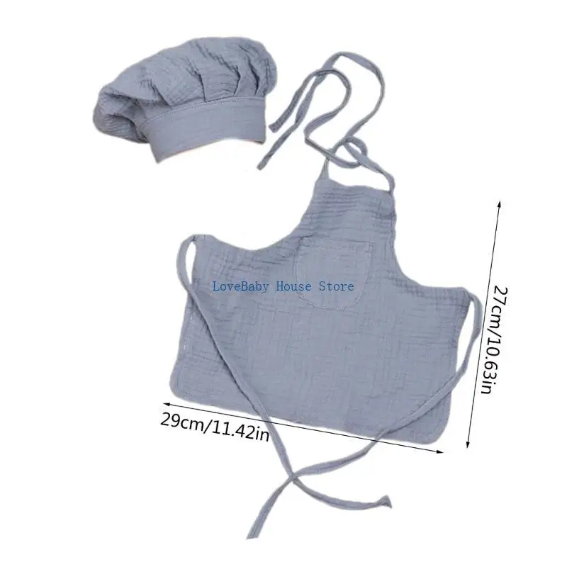 مجموعة دعامات التصوير الفوتوغرافي الأنيقة من سلسلة الشيف لحديثي الولادة من BX0D، مثالية لالتقاط الصور الفوتوغرافية لحديثي وحفلات