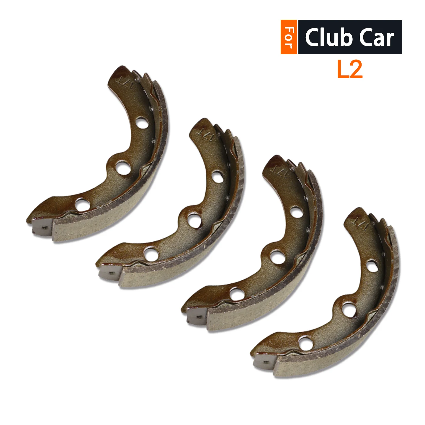 Club Car Brake Shoes for DS Precedent L2/L6/L8 1995-Up Golf Cart Parts OEM 101823201 101146302