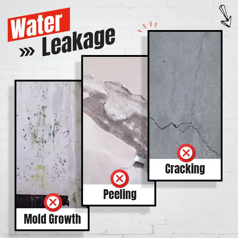 Polyurea Grouting Sealant Polymer Grouting Fluid Sealing of Wall Cracks Expansion Joints Leak Plugging Gum Waterproof Coating