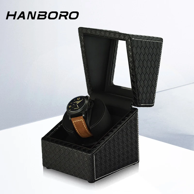 

Часы HANBORO, механические, с автоподзаводом, в подарочной коробке, с цепочкой для поддержания формы, для хранения и демонстрации