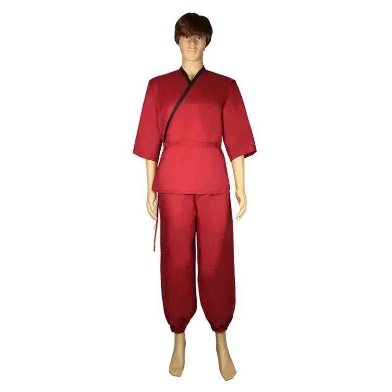 Zuko Cosplay Avatar The Last Airbender Costume King's Prince Uniform Anime Aang Zuko Cosplay Shoes Wig for Halloween Party