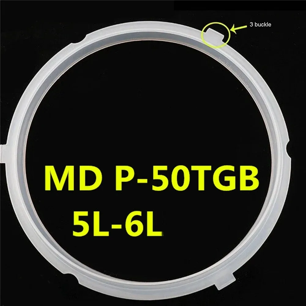 Original 24cm Gasket Silicone Sealing Ring MY-QC50A5 QC60A5 For Mia 5L/6L MD-P-50TGB Electric Pressure Cooker