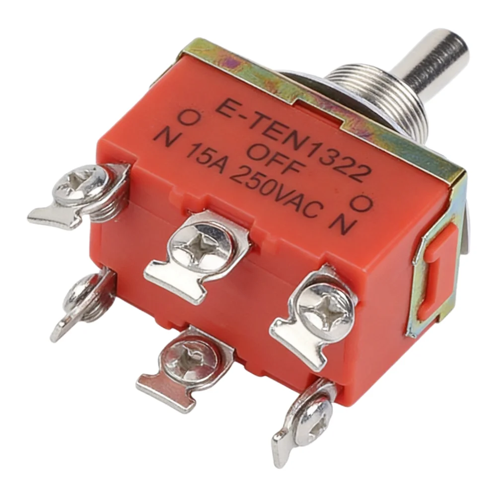 Power Control Switching Solutions 12mm Hole Size SPST Switch High Temperature Tolerance Switch Electrical Socket On-off Switch