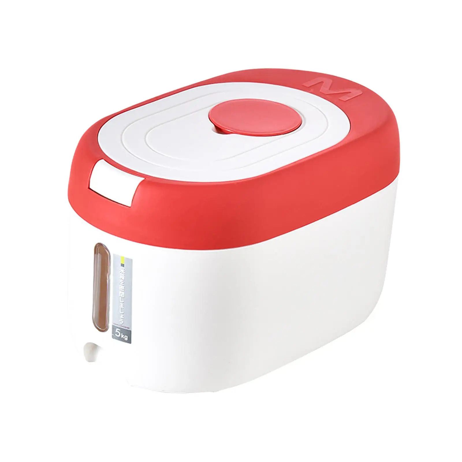 Grand Conteneur de Riz Scellé de 5kg, Récipient de Riz Multifonctionnel pour le Stockage de Farine et Céréales