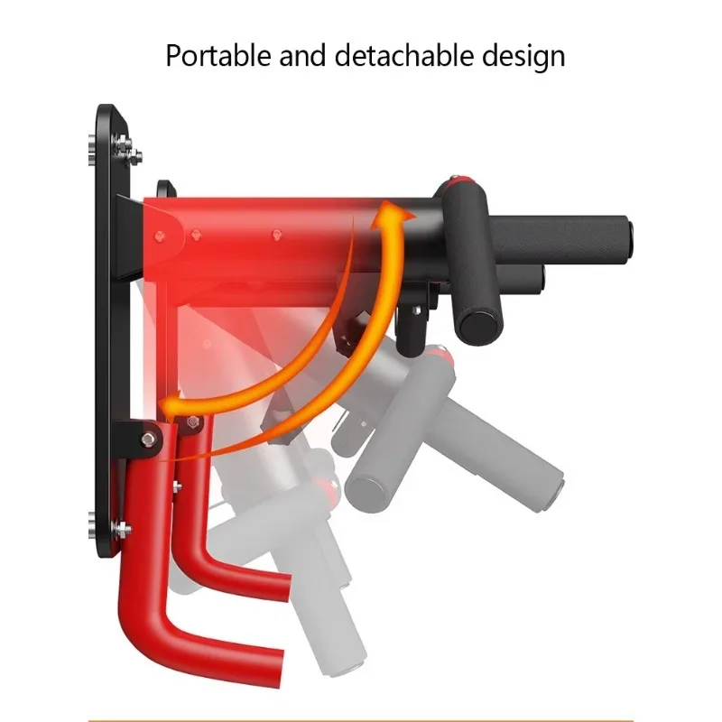 Home Gym Indoor Upper Body Workout Wall Mounted Doorway Pull up Bar Multifunctional Chin up Bar view 6