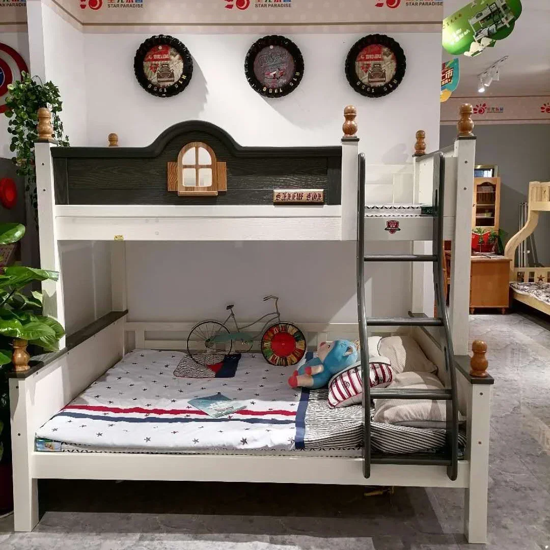 Modern designed boy  bunk bed set with competitive price  children's bedroom furniture