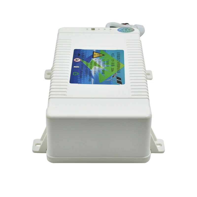Bateria de armazenamento de energia solar 12v 45ah Lifepo4 Bateria 18650 Bateria de armazenamento de luz de rua de lítio com caixa