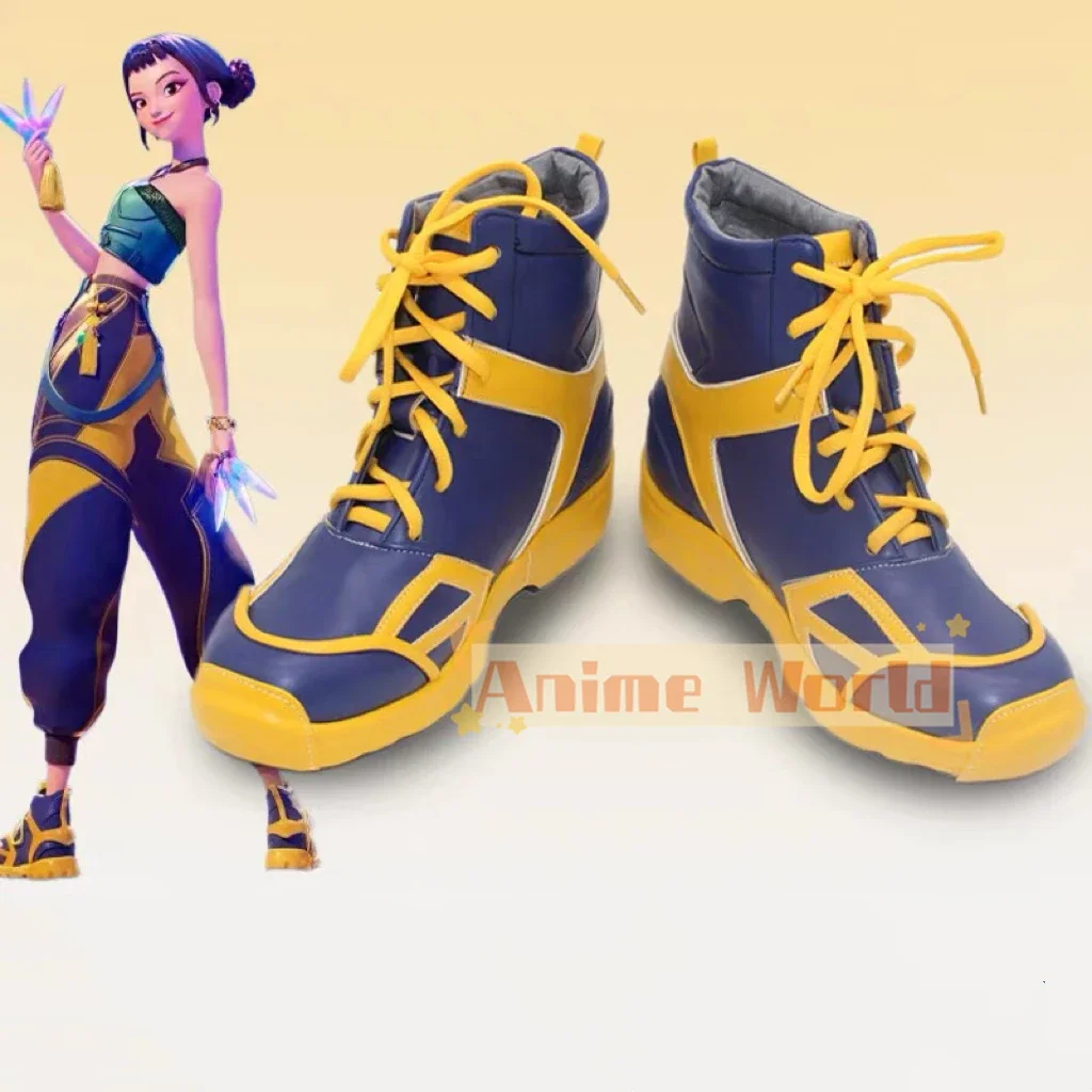 Kinder Erwachsene Jungen Mädchen Kpop Mira Rumi Zoey Cosplay Schuhe Stiefel Halloween Karneval Party Weihnachten Maßgeschneiderte Karneval Requisiten