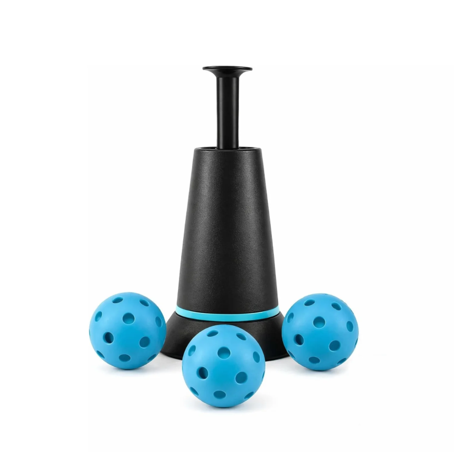 Baseball Trainer, Baseball Pitching Machine, Spring-Loaded T-Ball Trainer Adjustable Baseball Pitching Machine for Team Training