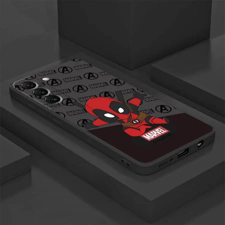 Marvel Cartoon Cute Spider Man Phone Case for Samsung Galaxy A31 A50 4G A21s A10 A50s A20 A03 A04e A05 A41 A06 A10e A70 Cover