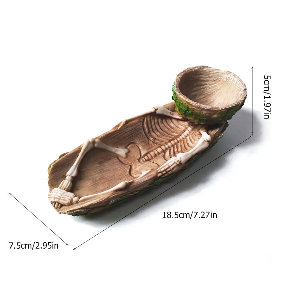 

Flowerpot Resin Mini Bonsai Planting Container Home Decor Beige Desktop Succulents Faux Plants Pot