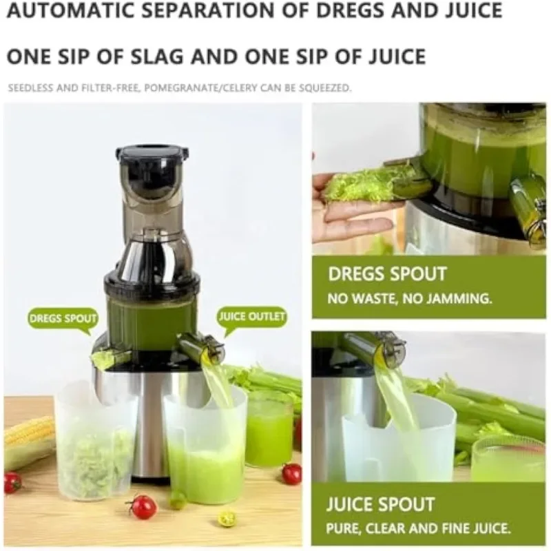 Commercial Stainless Steel Electric Fresh Smoothie Fruit Citrus Juicer Blender Slow Juicer Centrifugal Juicer