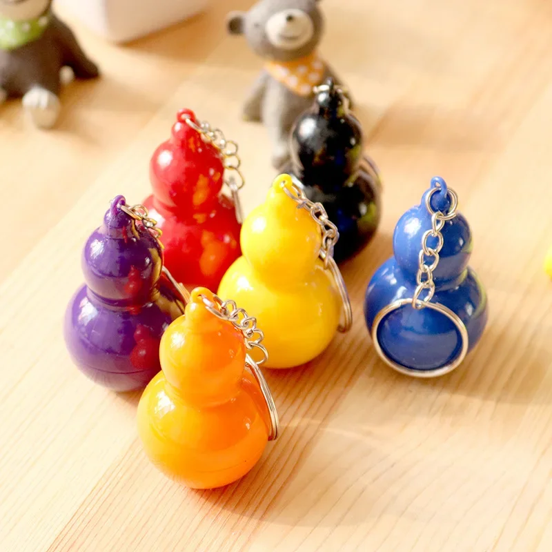 

Goss new color treasure gourd shape gourd baby Retractable Ballpoint Pen Blue student creative stationery wholesale manufacturer