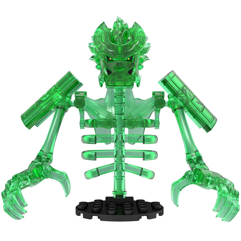 Anime-Actionfiguren-Bausteine-Set – Ninja Susanoo Bone Modellbausatz, 3D-Montagespielzeug für die Sammlung von Kindern und Erwachsenen, Halloween-Geschenk – Detail 13