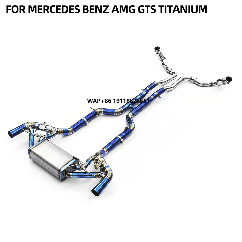 

Premium Titanium Exhaust Pipe with High-Performance Valve for Benz GT GTS GTC with Muffler Valve Pipe Exhaust System