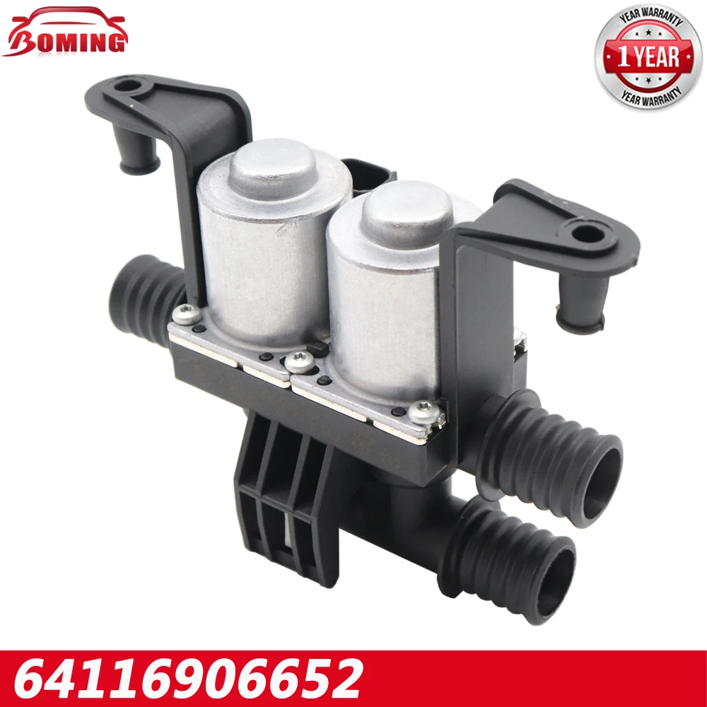 

64116906652 Car Heater Control Valve Solenoid For BMW E60 E63 E65 E66 535i 535i xDrive 535xi 545i 550i 645Ci X5 5 6 7 Series