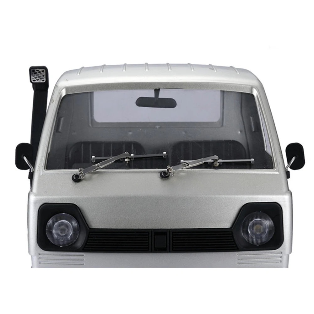 Alta simulação interior espelho retrovisor modificado parte para 1/16 wpl mini d12 rc caminhão do carro acessórios de atualização