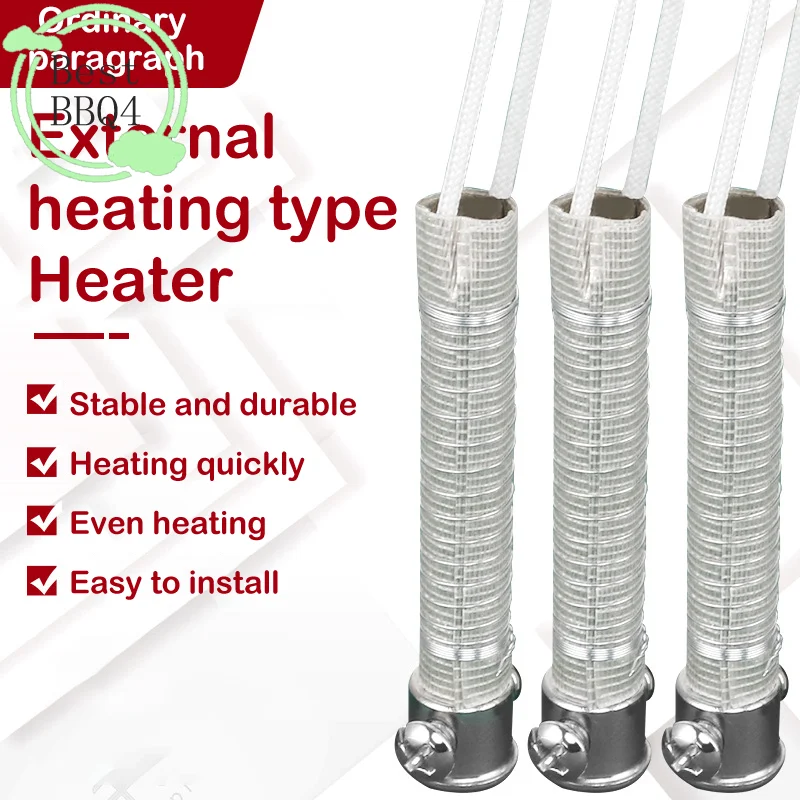 (BBQ4)220V 30W 40W 60W Universal Electric Soldering Iron Core Heating Element Replacement Welding Tool Mica Externally Heating