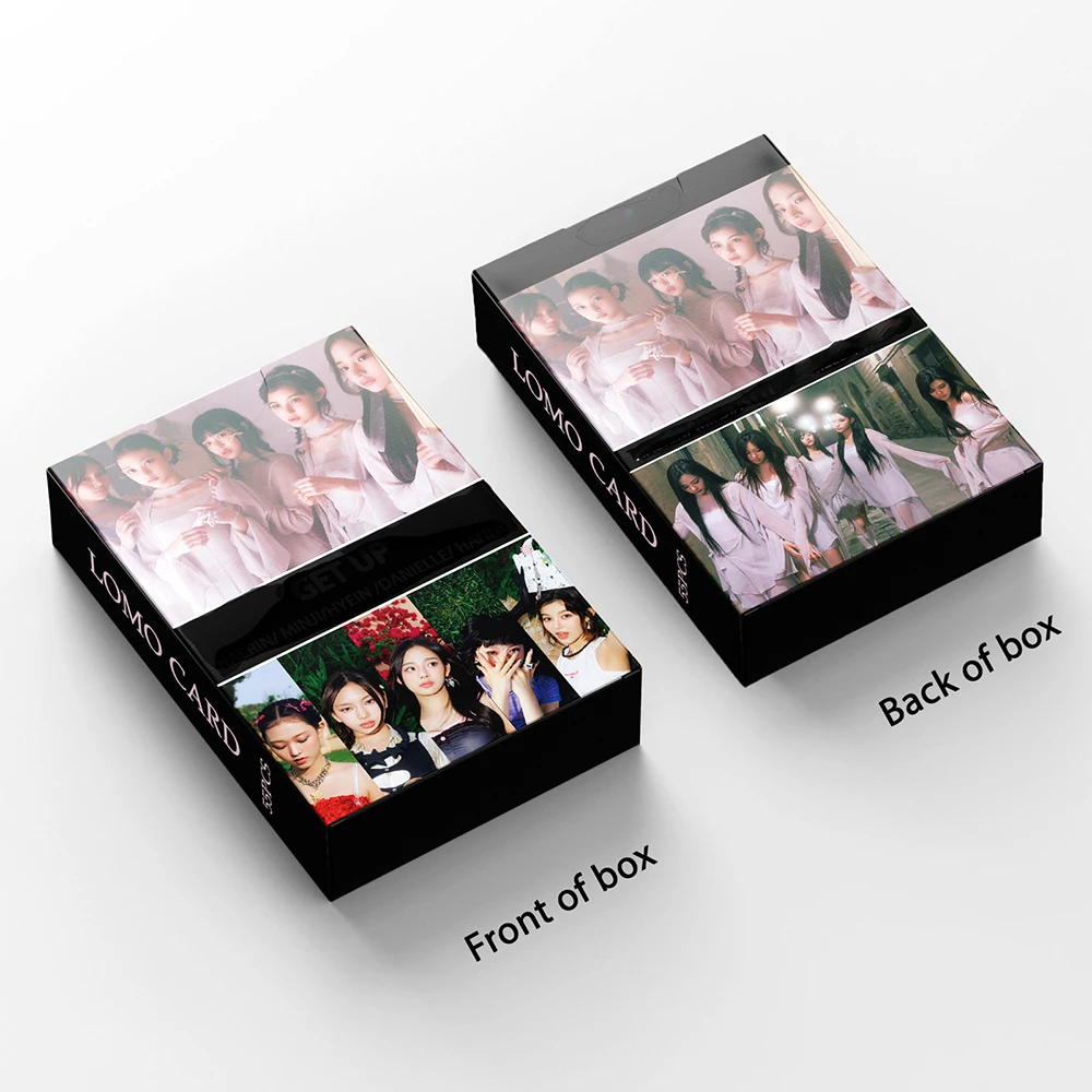 55pcs/set 2024 New Kpop Jeans How Sweet Photo Album Club Attention Lomo Cards High Quality HD Jeans Photocards