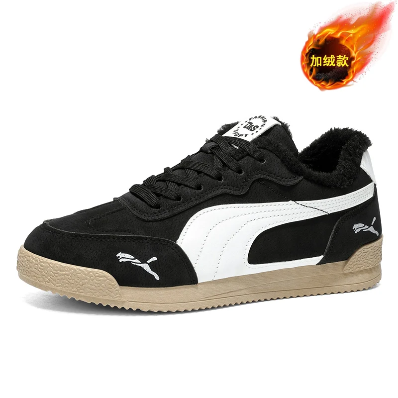 

Brand Winter Warm Men Fashion Shoes Non-Slip Boots Male Snow Shoes Zapatillas Hombre New 2025 Mens Luxury Shoes