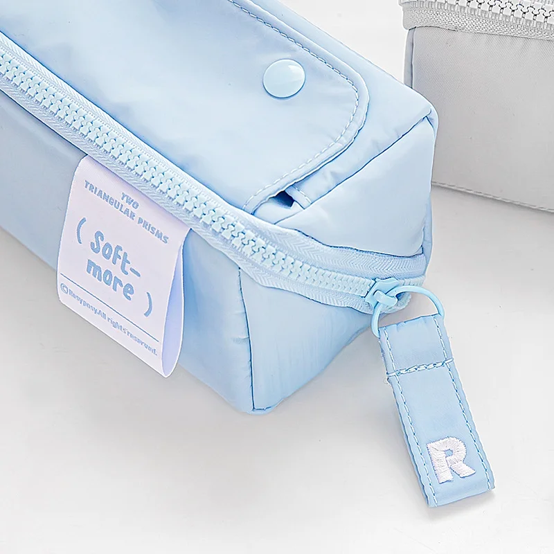 1 Stationery Pencil Case Pencil Case Capacity Multifunctional Zipper Stationery Bag Student Multi Compartment Storage Student