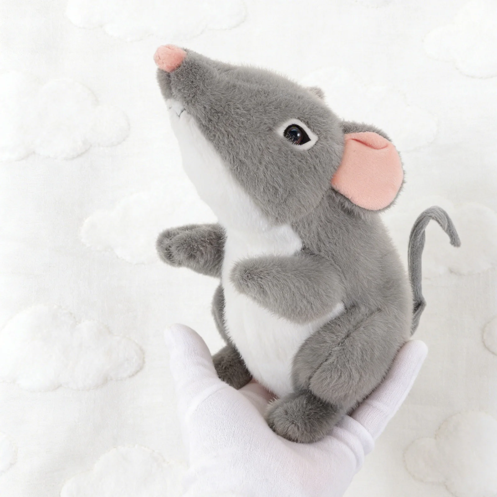 

Cute Simulation Mouse Realistic Rat Stuffed Animal For Kids Soft Small Pp Cotton Filled Comforting Nap Companion