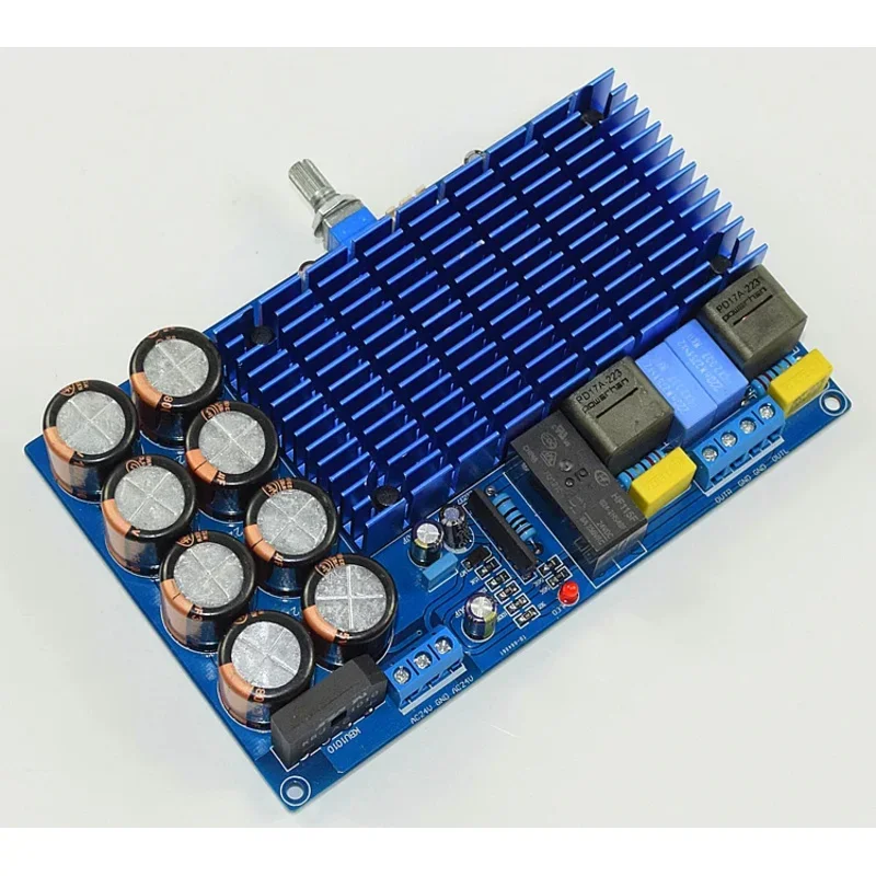 YJ-Papan Amplifier Daya Demam Digital HIFi Saluran Ganda TDA8954 Kelas D Daya Tinggi Baru 210W 210W