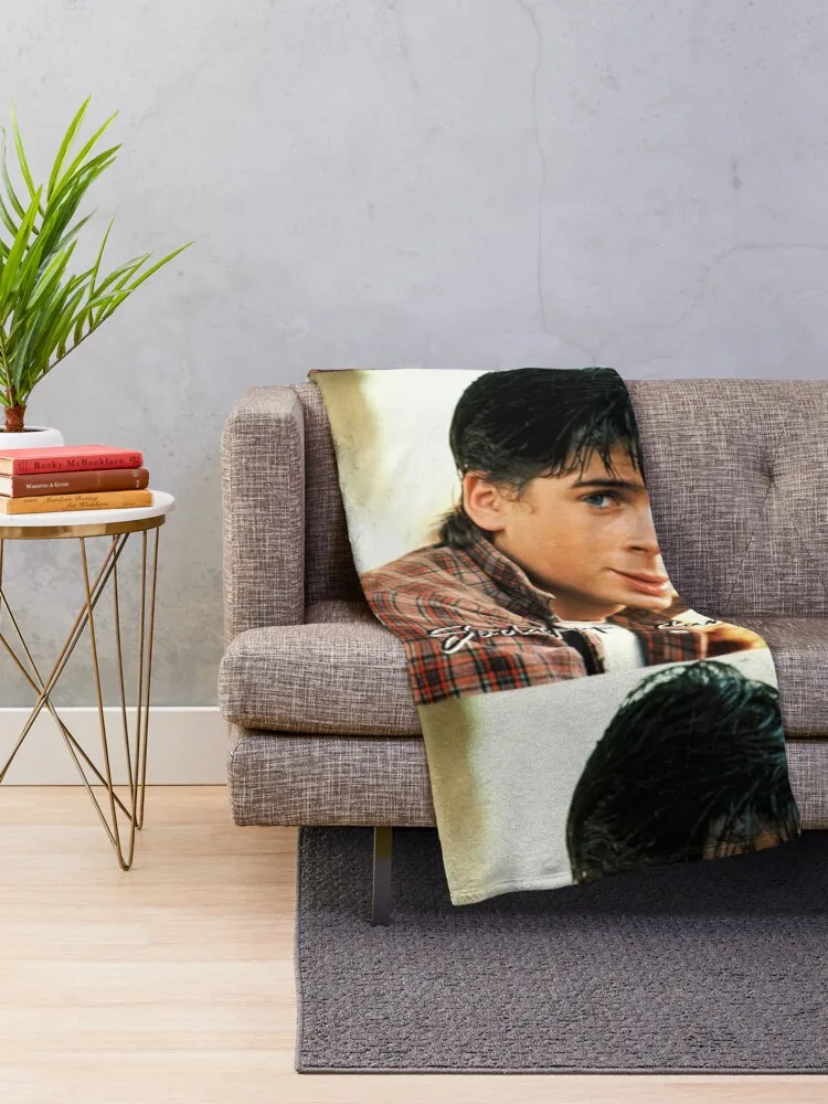 Sodapop Curtis The Outsiders 80s movie Throw Blanket double-sided blanket sofa throw blanket