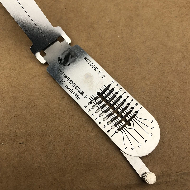 New Stely HU100R Lishi 2in1 Decoder Super Tools For New BWM Lock Pick Tool