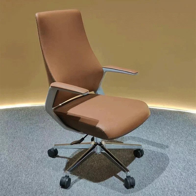 

Soft Armrest Office Chair Wheels Vintage Support Comfortable Cheap Office Chair Swivel Relaxing Silla De Escritorio Furniture