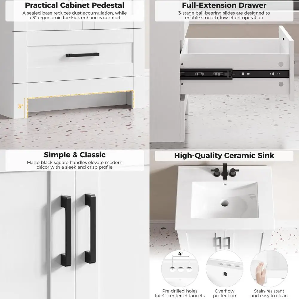 24" Bathroom Vanity…