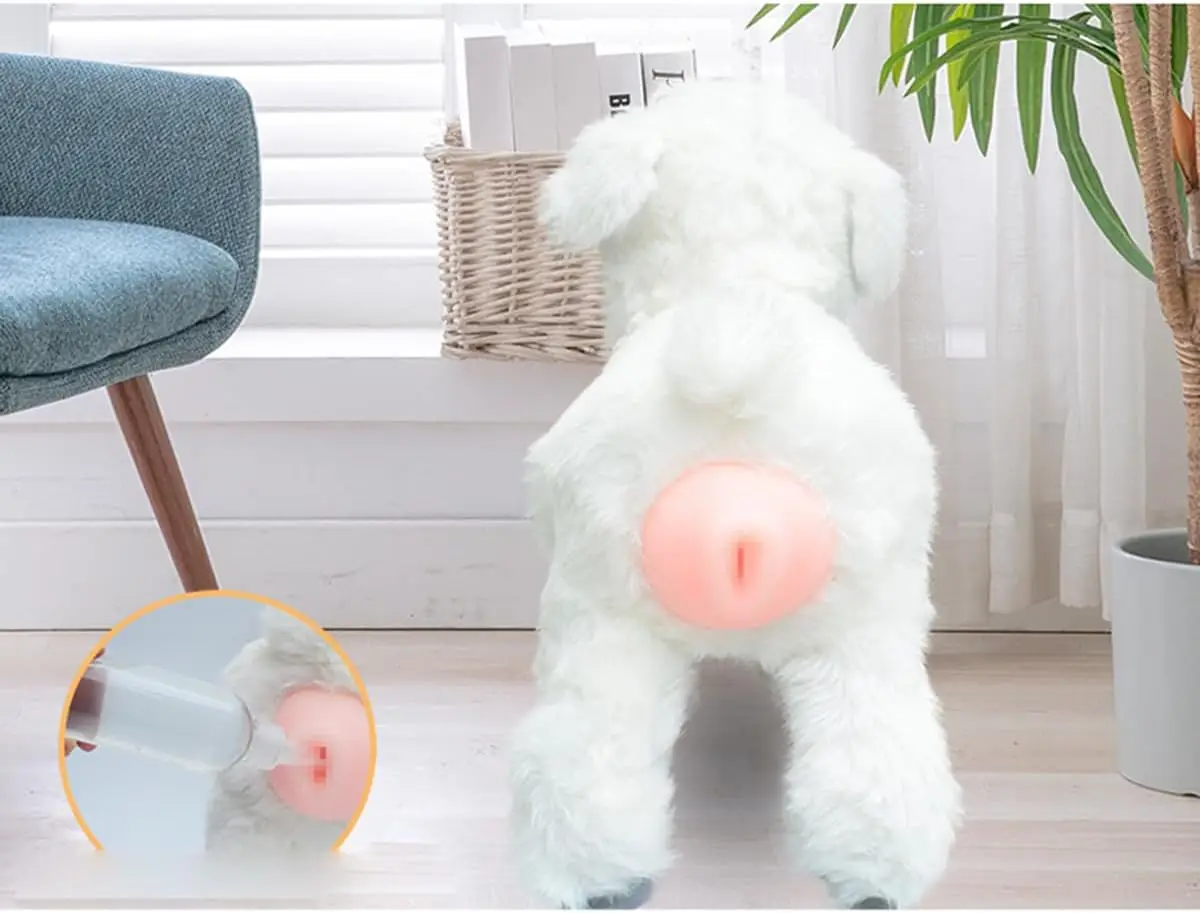 

Silicone Male Dog Mating Toy Simulation Estrus Vent Pet Toy for Small Male Dogs during Estrus Period