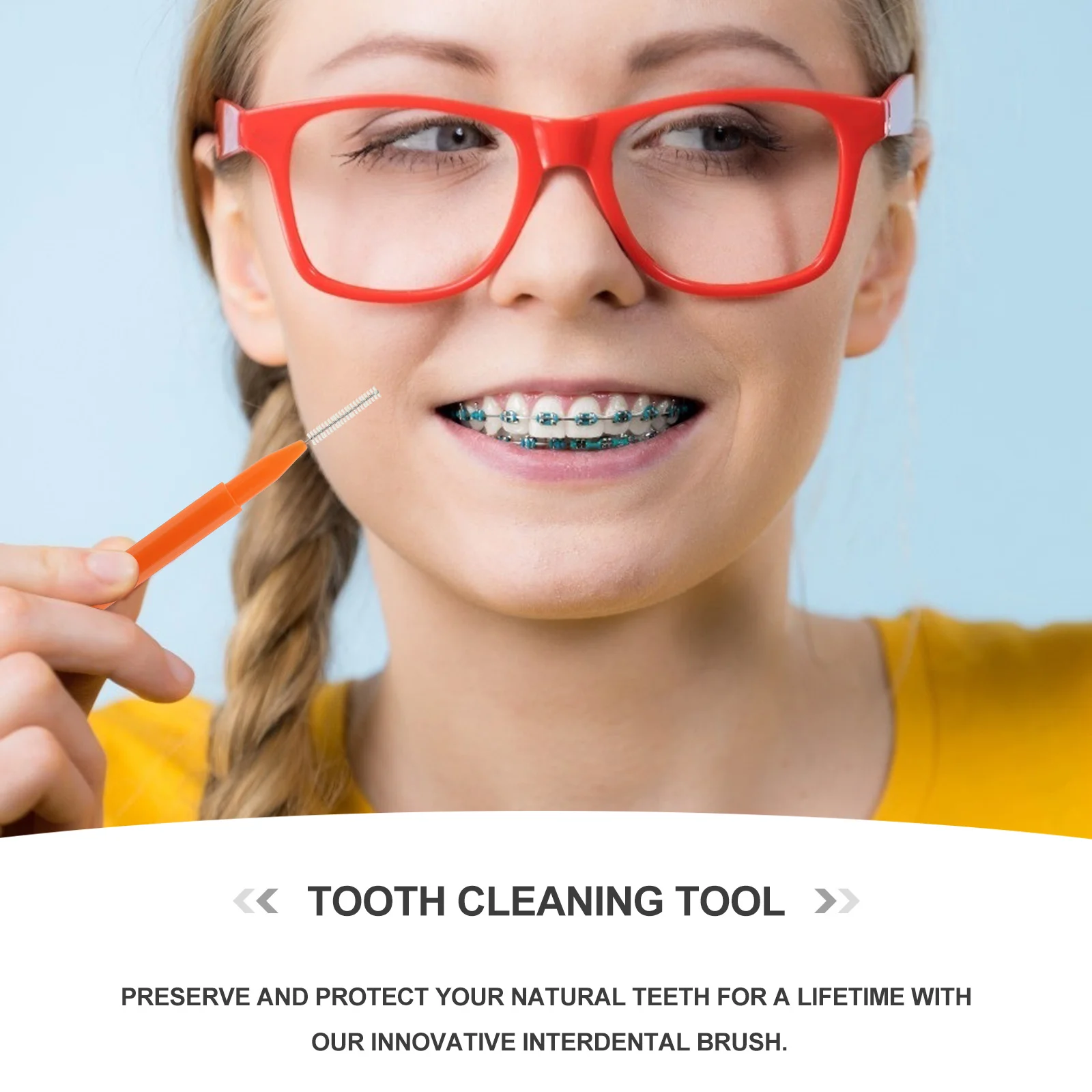 60 قطعة من منتجات العناية بالفم العملية، فرش بين الأسنان لمنع فجوات الأسنان، مناسبة للعديد من المناسبات، مستلزمات العناية بالفم #4