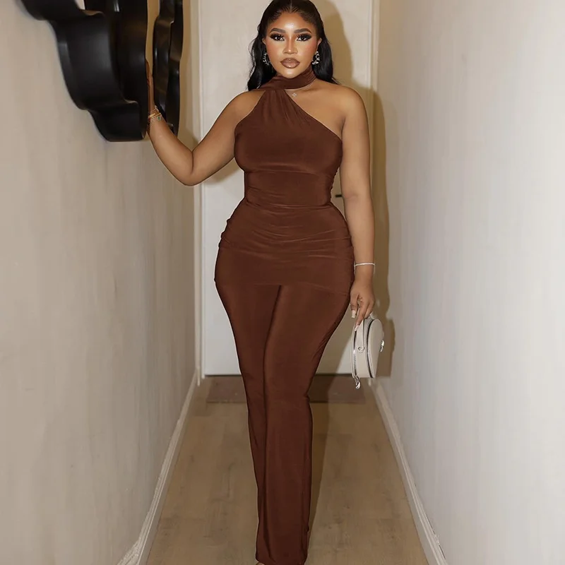 

Женский цельный костюм с эффектом похудения Street Sle, длинные сексуальные шелковые брюки для контурирования тела, брюки с высокой талией