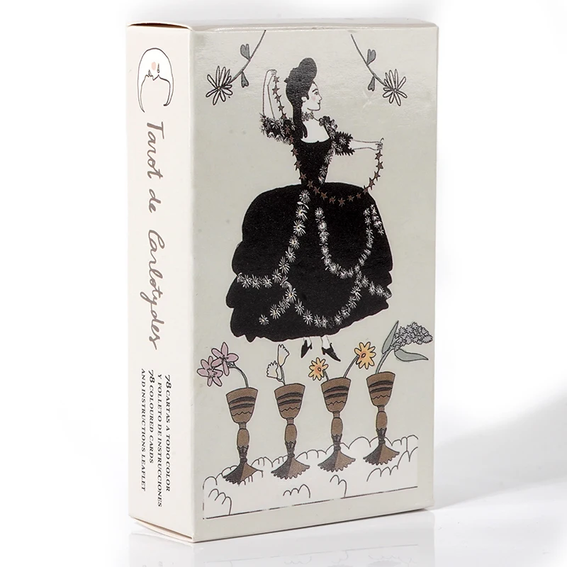 Tarot de Carlotydes Deck Poker Size Cards High Quality Board